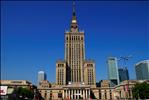 View toward The Palace of Culture and Science - Palac Kultury i Nauki, Warsaw - Poland